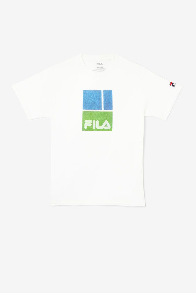 Fila T-Shirt Herre Hvide Queens ATX-204657